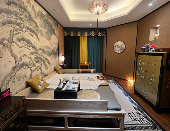 杭州上城足疗减压会所环境展示（二）一种真挚的艺术生活态度